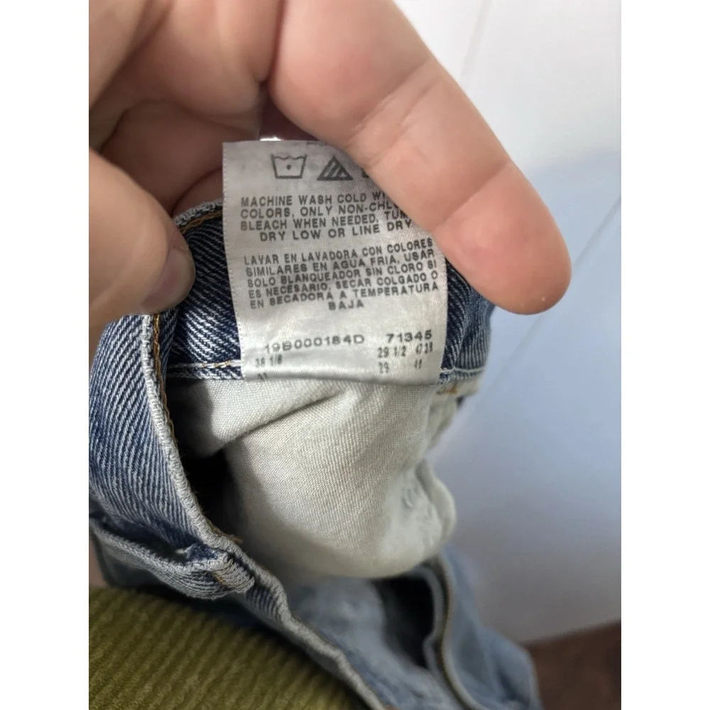 Men's Rustler Blue Work Jeans‎ 36x29 Regular Fit Straight Denim